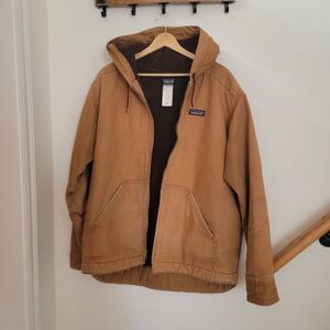 Patagonia Men's Brown Hooded Performance Jacket